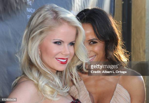 Producer Crystal Hunt and actress Dania Ramirez at the Premiere Of Parade Deck’s “Lycan” held at Laemmle's Ahrya Fine Arts Theatre on August 15, 2017...