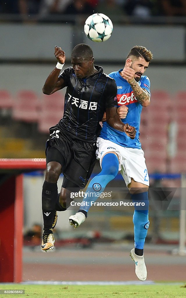 SSC Napoli v OGC Nice - UEFA Champions League Qualifying Play-Offs Round: First Leg