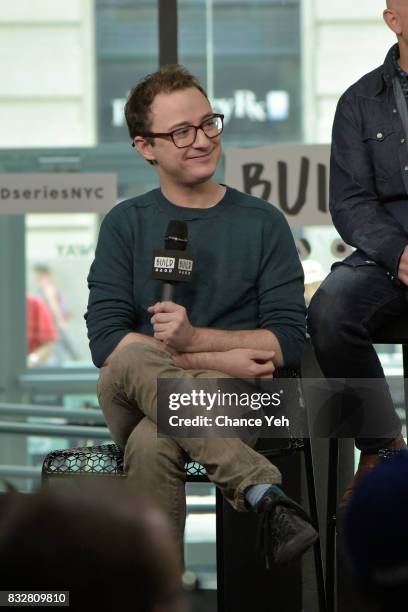 Griffin Newman attends the Build series to discuss "The Tick" at Build Studio on August 16, 2017 in New York City.