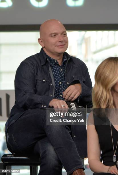 Michael Cerveris attends the Build series to discuss "The Tick" at Build Studio on August 16, 2017 in New York City.