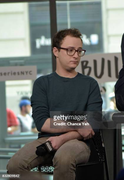 Griffin Newman attends the Build series to discuss "The Tick" at Build Studio on August 16, 2017 in New York City.