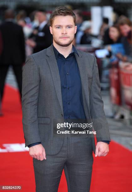 Jack Reynor arrives for the European Premiere of 'Detroit' at The Curzon Mayfair on August 16, 2017 in London, England.