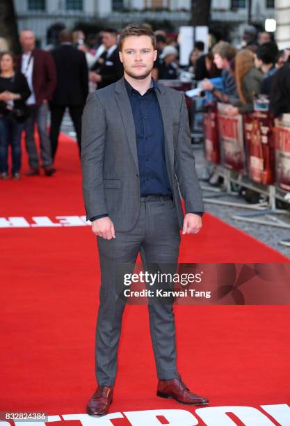 Jack Reynor arrives for the European Premiere of 'Detroit' at The Curzon Mayfair on August 16, 2017 in London, England.