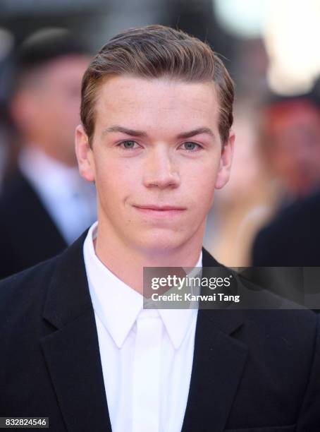 Will Poulter arrives for the European Premiere of 'Detroit' at The Curzon Mayfair on August 16, 2017 in London, England.