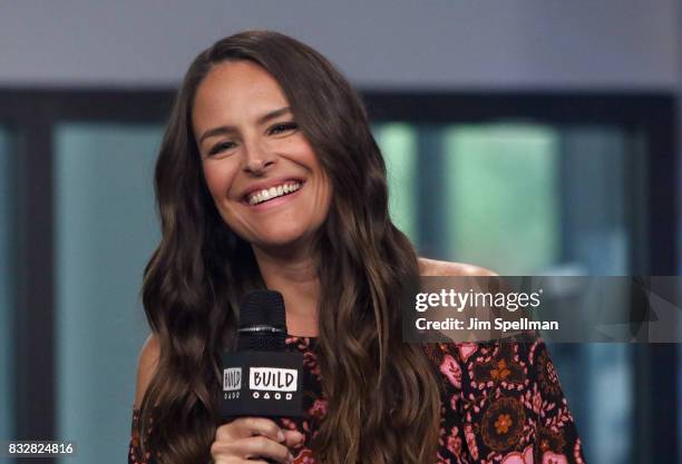 Actress Yara Martinez attends Build to discuss "The Tick" at Build Studio on August 16, 2017 in New York City.