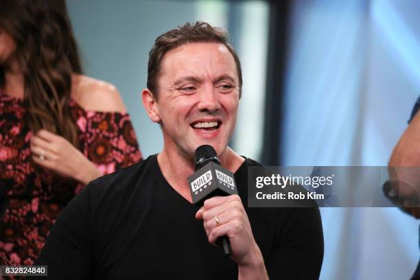 Peter Serafinowicz of "The Tick" visits at Build Studio on August 16, 2017 in New York City.