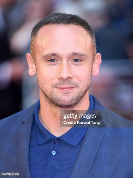 Jason Maza arrives for the European Premiere of 'Detroit' at The Curzon Mayfair on August 16, 2017 in London, England.