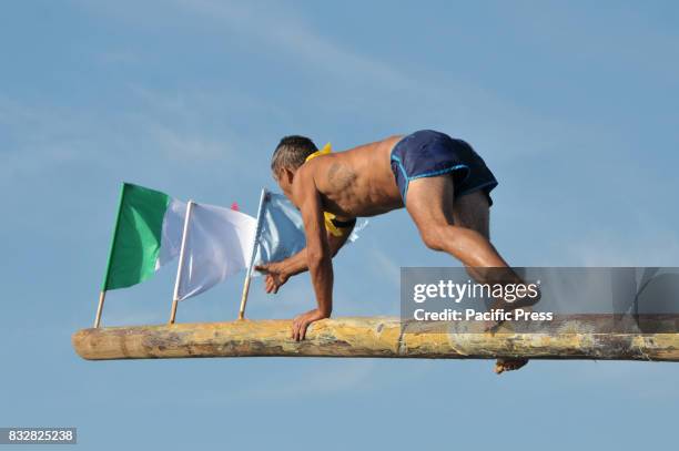 On August 15 they celebrate the Virgin Mary Assumption with the competition that takes place with the so-called pole soap. Over one hundred years of...