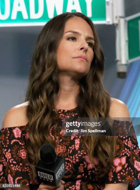 Actress Yara Martinez attends Build to discuss "The Tick" at Build Studio on August 16, 2017 in New York City.