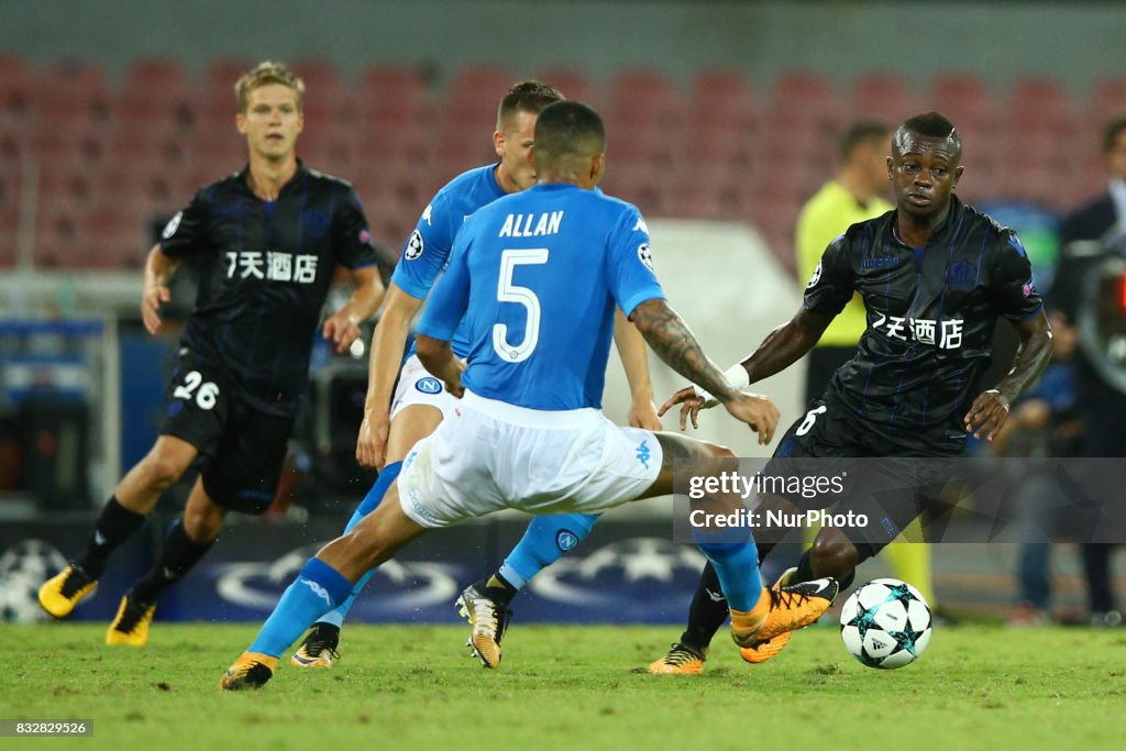 SSC Napoli v OGC Nice - UEFA Champions League Qualifying Play-Offs Round: First Leg