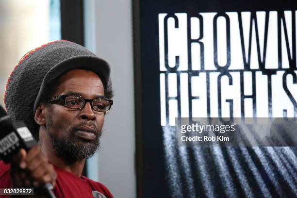 Colin Warner of "Crown Heights" visits at Build Studio on August 16, 2017 in New York City.