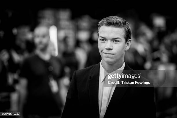 Will Poulter arriving at the 'Detroit' European Premiere at The Curzon Mayfair on August 16, 2017 in London, England.