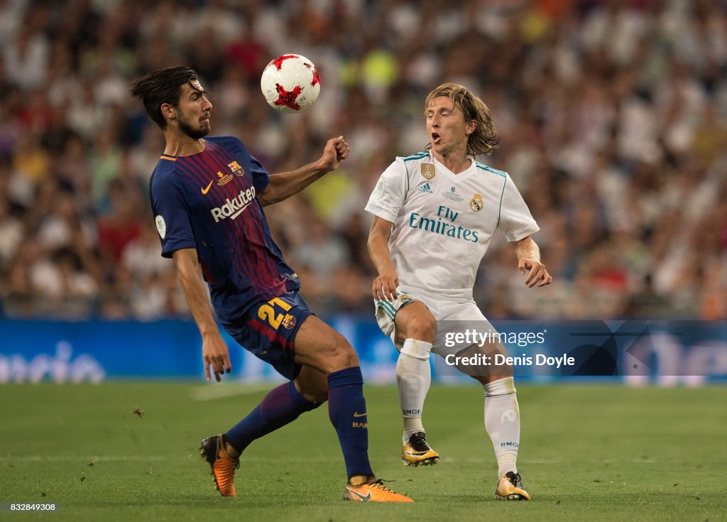 Real Madrid v FC Barcelona - Supercopa de Espana: 2nd Leg