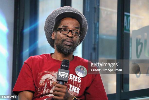 Colin Warner attends Build to discuss "Crown Heights" at Build Studio on August 16, 2017 in New York City.