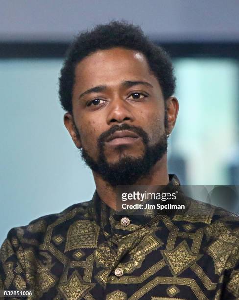 Actor LaKeith Stanfield attends Build to discuss "Crown Heights" at Build Studio on August 16, 2017 in New York City.