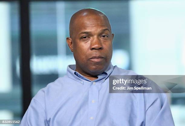 Carl King attends Build to discuss "Crown Heights" at Build Studio on August 16, 2017 in New York City.