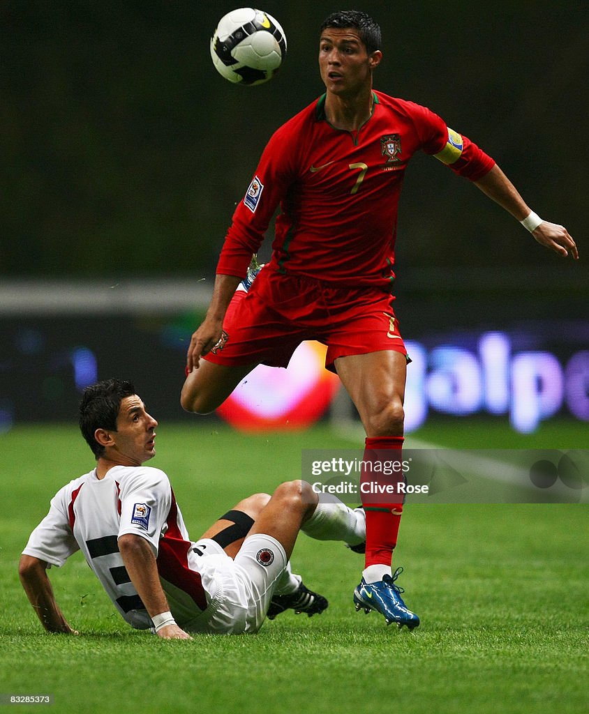 Portugal v Albania - FIFA2010 World Cup Qualifier