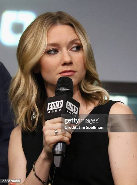 Actress Valorie Curry attends Build to discuss "The Tick" at Build Studio on August 16, 2017 in New York City.