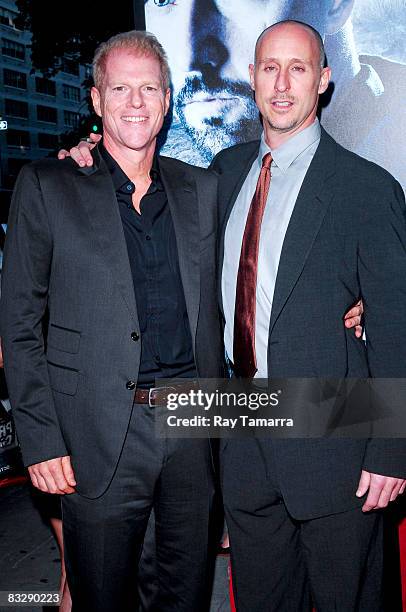 Actor Noah Emmerich and director Gavin O'Conner attend the New York premiere of "Pride And Glory" at AMC Loews Lincoln Square 13 Theatres on October...