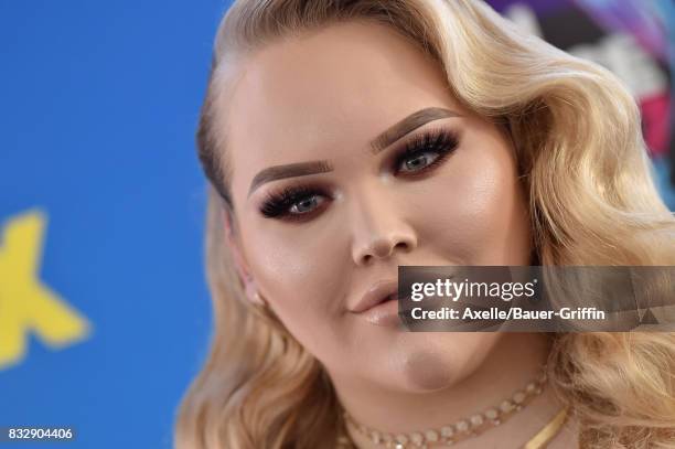 NikkieTutorials arrives at the Teen Choice Awards 2017 at Galen Center on August 13, 2017 in Los Angeles, California.