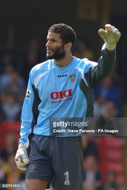 David James, Portsmouth goalkeeper