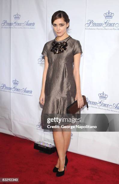 Actress Rose Byrne attends The Princess Grace Awards Gala at Cipriani 42nd Street on October 15, 2008 in New York City.