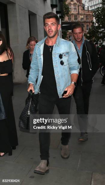 Alex Mytton attends LOTD - launch party at Radio Rooftop Bar on August 16, 2017 in London, England.