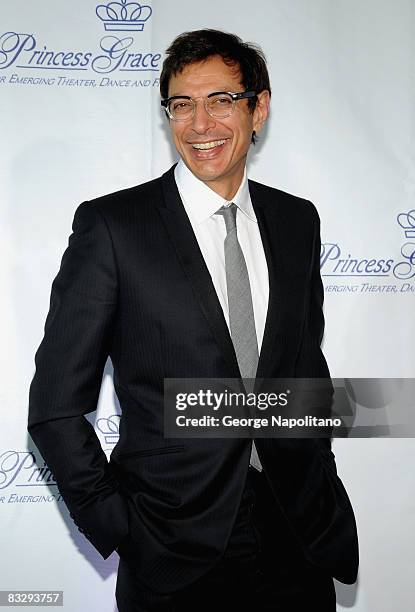 Actor Jeff Goldblum attends The Princess Grace Awards Gala at Cipriani 42nd Street on October 15, 2008 in New York City.