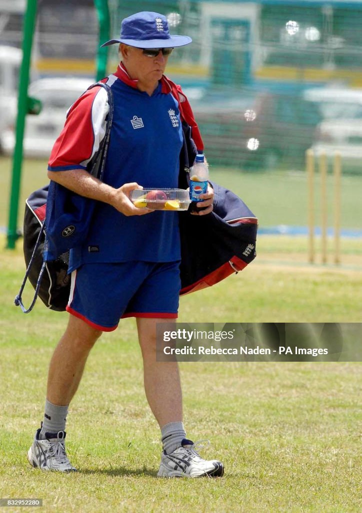 Cricket - ICC Cricket World Cup 2007 - England Training Session - Barbados