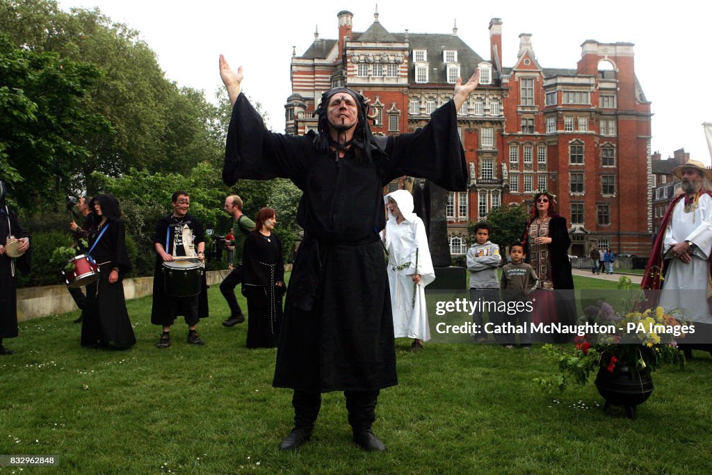 Druids Beltane ceremony