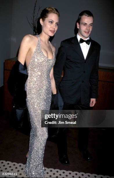 Angelina Jolie and Jonny Lee Miller