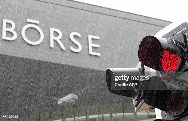 An outside view shows the Zurich Stock Exchange building on October 16 2008. Switzerland announced emergency measures to prop up its vital banking...