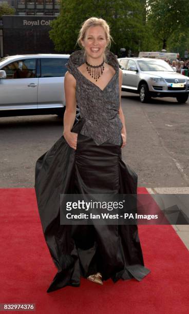 Allison Balsam arrives for the Classical Brit Awards at the Royal Albert Hall in central London.