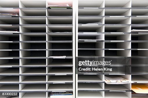 Office Mail Slots High-Res Stock Photo - Getty Images