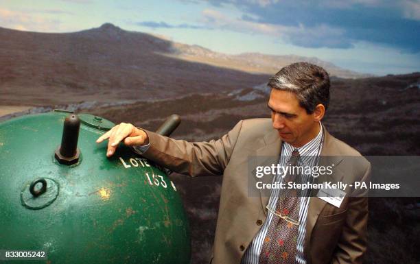 Commander Diego Garcia Quiroga, an officer in an Argentian naval covert operations unit that was tasked to capture Falkland Islands' Governor Sir Rex...