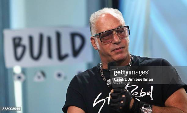 Actor/comedian Andrew Dice Clay attends Build to discuss his TV show "Dice" at Build Studio on August 16, 2017 in New York City.