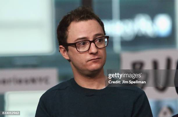 Actor Griffin Newman attends Build to discuss "The Tick" at Build Studio on August 16, 2017 in New York City.