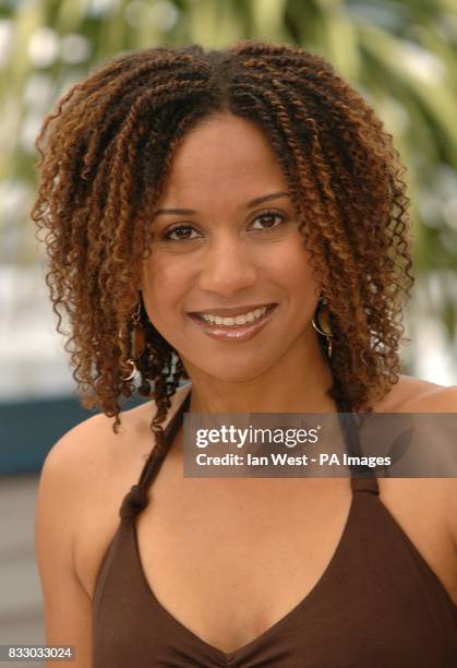 Tracie Thoms at a photocall to promote the film Death Proof at the 60th Cannes Film Festival in Cannes France.