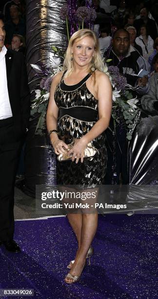 Martha Howe-Douglas arrives for the British Soap Awards, at the BBC Television Centre in cental London. PRESS ASSOCIATION Photo. Picture date:...