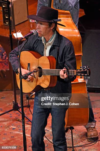 Willie Watson of Dave Rawlings Machine performs at Brown Theatre on August 16, 2017 in Louisville, Kentucky.