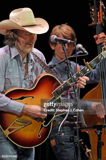 Dave Rawlings of Dave Rawlings Machine performs at Brown Theatre on August 16, 2017 in Louisville, Kentucky.
