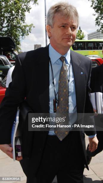 Philip Yea Chief Executive of 3i, a private equity company, arrives at Portcullis House, London today for a meeting with the Treasury Select...