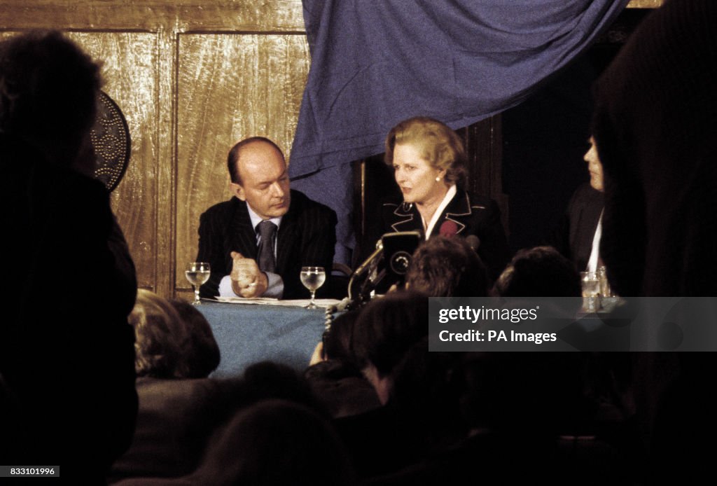 Margaret Thatcher - General Election campaign
