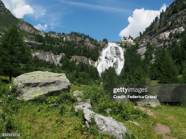 Toce Waterfall Cascata Del Toce Photos and Premium High Res Pictures - Getty Images