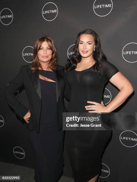 Kelly LeBrock and Arissa LeBrock attend Lifetime's New Docuseries "Growing Up Supermodel's" Exclusive LIVE Viewing Party Hosted By Andrea Schroder on...