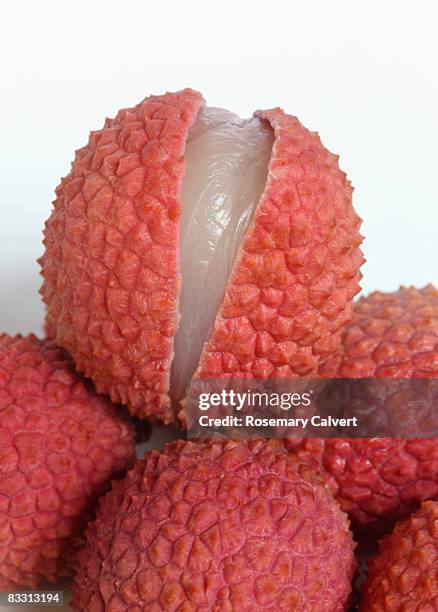 Lychee Riped 84 Lychee Open Stock Photos, High-Res Pictures, and Images - Getty Images
