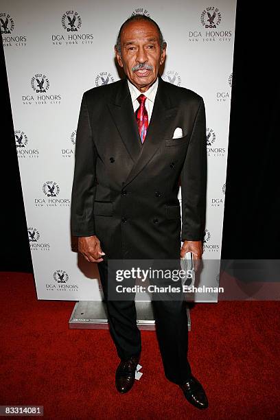 Congressman John Conyers Jr.attends the 7th Directors Guild of America Honors at the DGA Theater on October 16, 2008 in New York City.