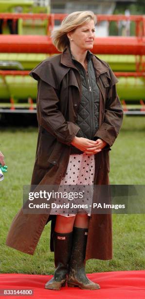 The Countess of Wessex at the Royal Show in Stoneleigh Park.