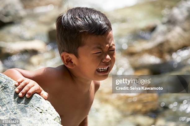 Japanese Boy Crying At River High-Res Stock Photo - Getty Images