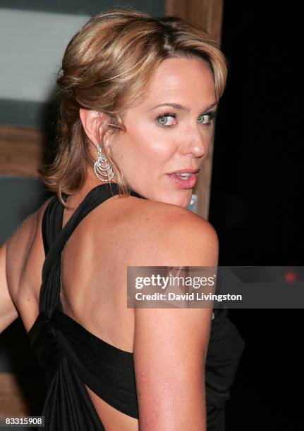 Actress Arianne Zuker attends the "Soaps In The City" fundraiser at the East West Lounge on October 16, 2008 in West Hollywood, California.